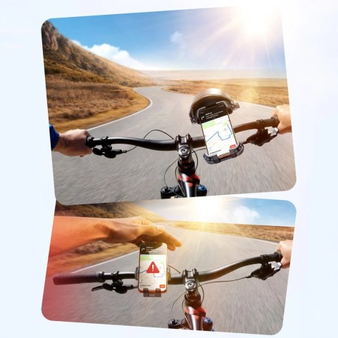 Joyroom JR-ZS528 Sunshade Cycling Phone Mount (Convertible Version) Black