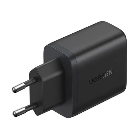 Ładowarka sieciowa Ugreen Nexode N Series X227 20W GaN 1x USB-A 1x USB-C - czarna