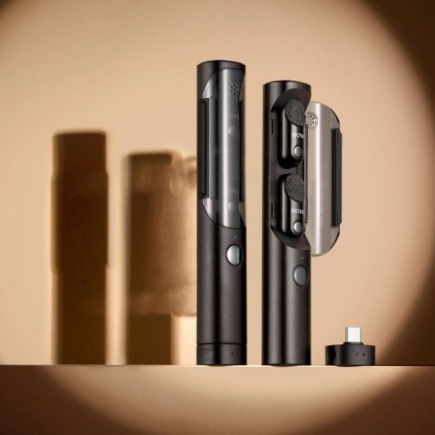 Mikrofon BOYA MAGIC-02 bezprzewodowy 2.4GHz USB-C - czarny