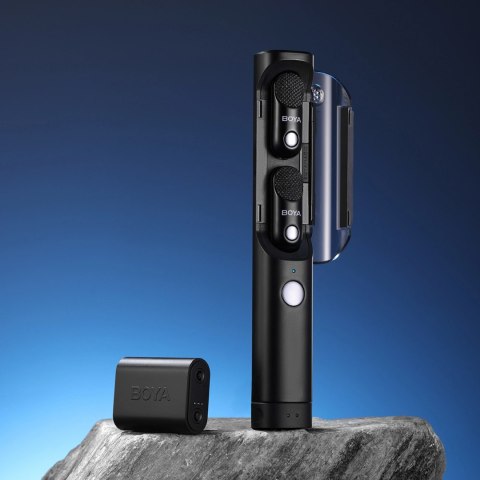 Mikrofon BOYA MAGIC-02 bezprzewodowy 2.4GHz USB-C - czarny