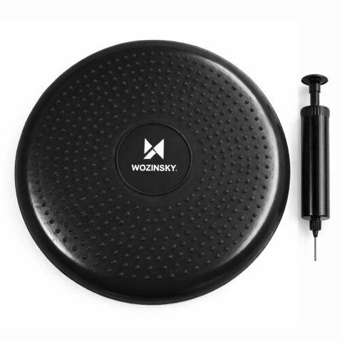 Poduszka sensoryczna Wozinsky WPSD-02 rehabilitacyjna jeżyk - czarna