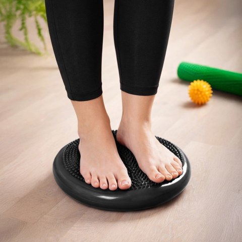 Poduszka sensoryczna Wozinsky WPSD-02 rehabilitacyjna jeżyk - czarna