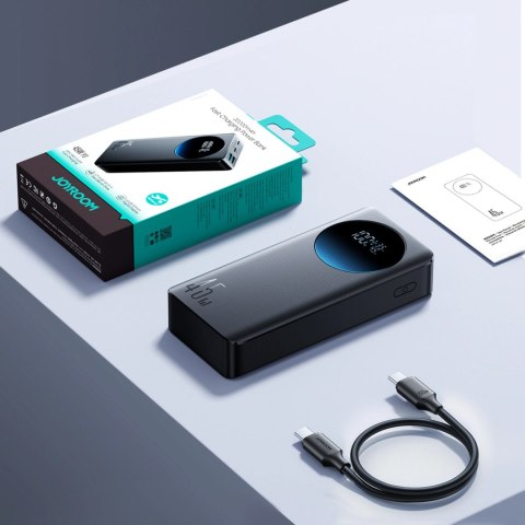Powerbank Joyroom JR-PBF02 Pro 20000 mAh 45 W z wyświetlaczem cyfrowym 2x USB-A 2x USB-C - czarny