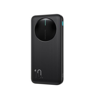 Powerbank Joyroom JR-PBF12 Pro 22,5W 10000mAh z wyświetlaczem cyfrowym 2x USB-A 1x USB-C - czarny