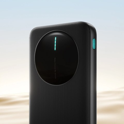 Powerbank Joyroom JR-PBF12 Pro 22,5W 10000mAh z wyświetlaczem cyfrowym 2x USB-A 1x USB-C - czarny