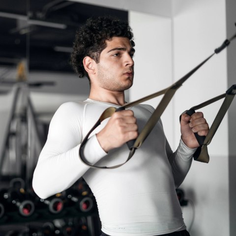 Taśmy do ćwiczeń TRX Wozinsky WSTR-01 - khaki