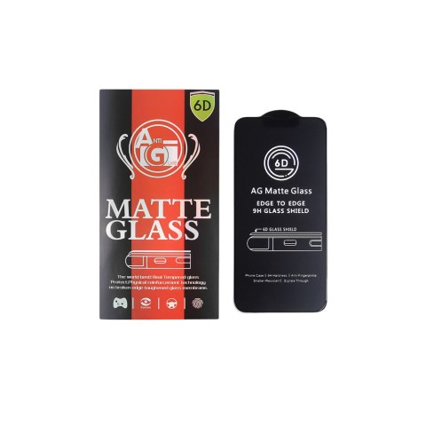Szkło hartowane 6D matowe do Samsung Galaxy A14 5G / A 14 4G czarna ramka Szkło hartowane 6D matowe do Samsung Galaxy A14 5G / A 14 4G czarna ramka