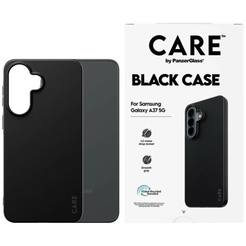 Etui CARE by PanzerGlass Fashion Case na Samsung Galaxy A37 - czarne