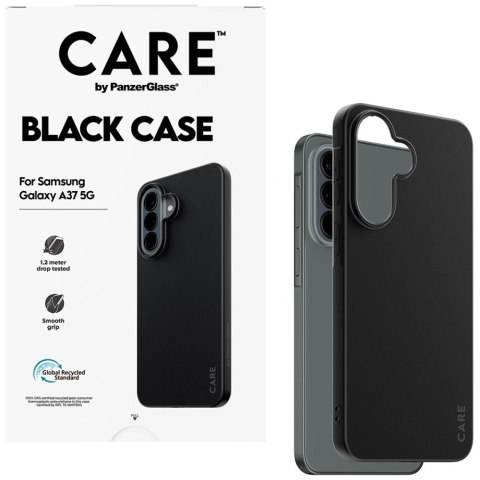 Etui CARE by PanzerGlass Fashion Case na Samsung Galaxy A37 - czarne