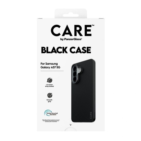 Etui CARE by PanzerGlass Fashion Case na Samsung Galaxy A57 - czarne