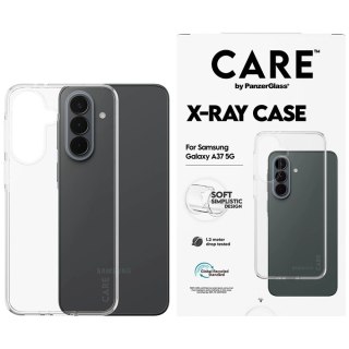 Etui CARE by PanzerGlass Fashion X-Ray na Samsung Galaxy A37 - przezroczyste