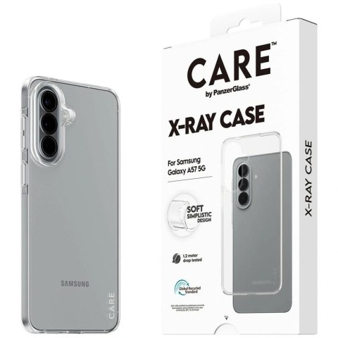 Etui CARE by PanzerGlass Fashion X-Ray na Samsung Galaxy A57 - przezroczyste