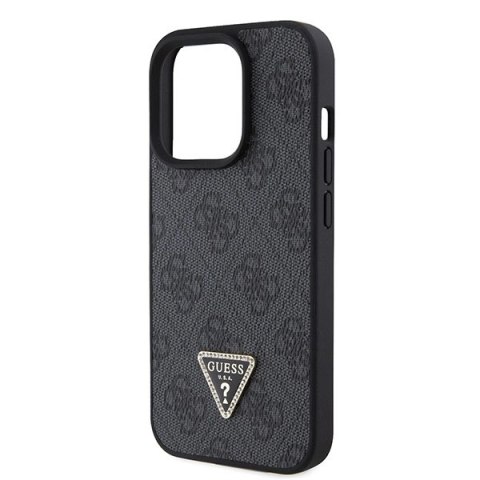 Etui Guess Crossbody 4G Metal Logo do iPhone 15 Pro - czarne