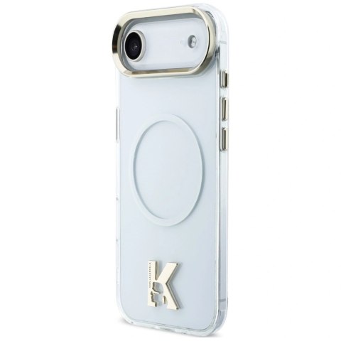 Etui Karl Lagerfeld IML K Head Logo MagSafe na iPhone Air - przezroczyste