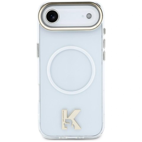 Etui Karl Lagerfeld IML K Head Logo MagSafe na iPhone Air - przezroczyste