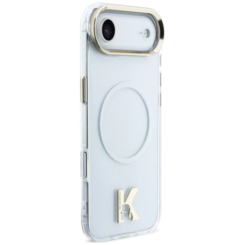 Etui Karl Lagerfeld IML K Head Logo MagSafe na iPhone Air - przezroczyste