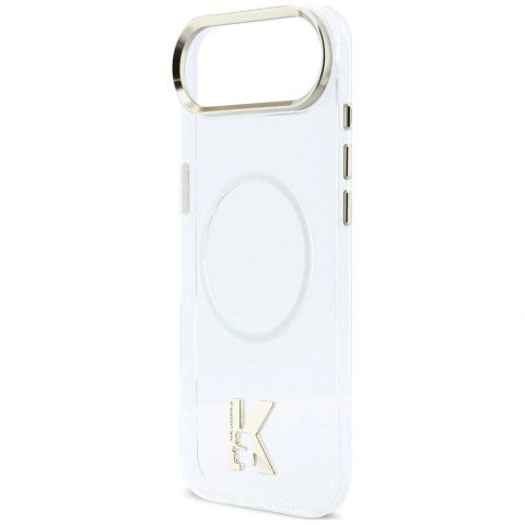Etui Karl Lagerfeld IML K Head Logo MagSafe na iPhone Air - przezroczyste