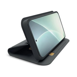 Etui SBS Wallet Smooth na Xiaomi 17 z klapką - czarne