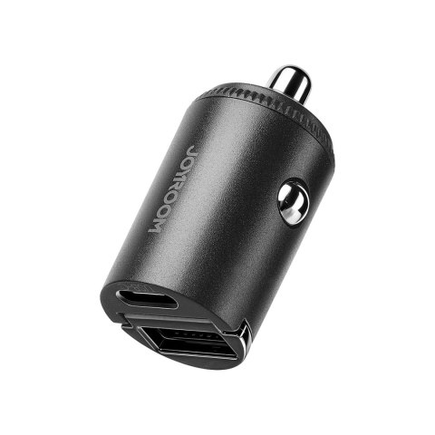 Joyroom JR-CCN18 65W A+C Pull-Ring Style Mini Car Charger Black