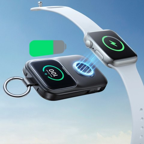 Joyroom JR-W19 5W Portable Watch Wireless Charger Black