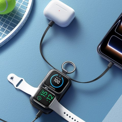 Joyroom JR-W19 5W Portable Watch Wireless Charger Black