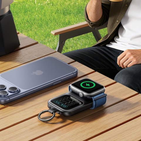 Joyroom JR-W19 5W Portable Watch Wireless Charger Black