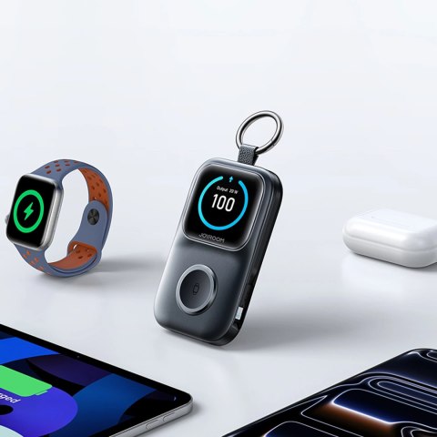 Joyroom JR-W19 5W Portable Watch Wireless Charger Black
