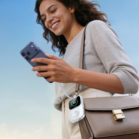 Joyroom JR-W19 5W Portable Watch Wireless Charger White