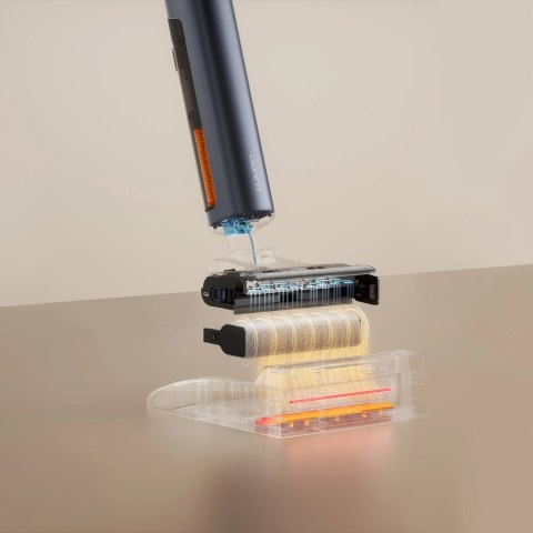 Odkurzacz pionowy UWANT D700 Pro z funkcją mopowania do pracy na mokro i sucho - niebieski