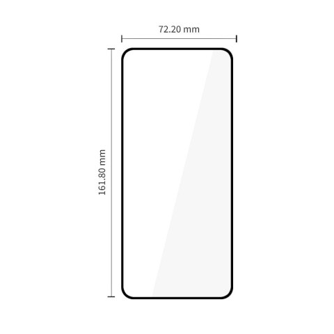 SZKŁO HARTOWANE TECH-PROTECT GLASS FIT+ 2-PACK MOTOROLA MOTO G57 / G57 POWER / G67 POWER BLACK