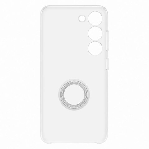 Samsung Clear Gadget Case etui Samsung Galaxy S23 pokrowiec ring holder podstawka przezroczyste (EF-XS911CTEGWW)