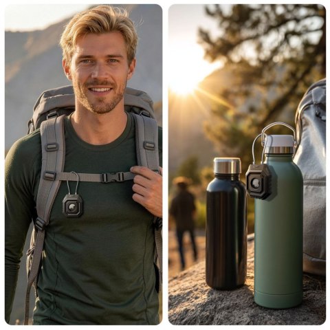 TECH-PROTECT KEVLAR SEAL APPLE AIRTAG 1 / 2 BLACK