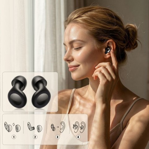 TECH-PROTECT QUIETFIT EARPLUGS BLACK