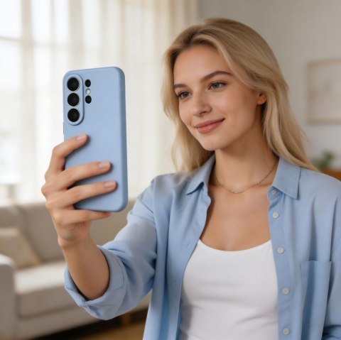 TECH-PROTECT SILICONE MAGSAFE GALAXY S26 ULTRA SKY BLUE