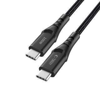 TECH-PROTECT UB11T ULTRABOOST TYPE-C CABLE PD 100W / QC3.0 100CM BLACK