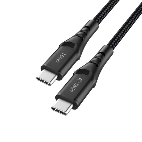 TECH-PROTECT UB11T ULTRABOOST TYPE-C CABLE PD 100W / QC3.0 100CM BLACK