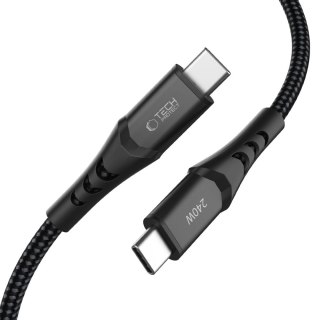 TECH-PROTECT UB11T ULTRABOOST TYPE-C CABLE PD 240W / QC3.0 100CM BLACK