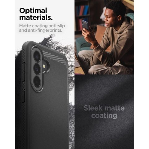 Etui Spigen Rugged Armor na Samsung Galaxy A37 5G - czarne
