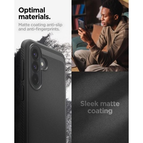 Etui Spigen Rugged Armor na Samsung Galaxy A57 5G - czarne