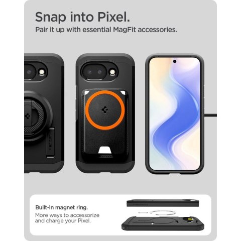 Etui Spigen Tough Armor Mag MagSafe na Google Pixel 10A - czarne