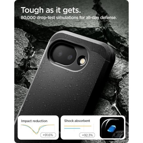 Etui Spigen Tough Armor Mag MagSafe na Google Pixel 10A - czarne