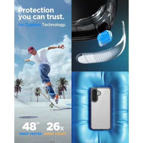 Etui Spigen Ultra Hybrid na Samsung Galaxy A57 5G - przezroczyste
