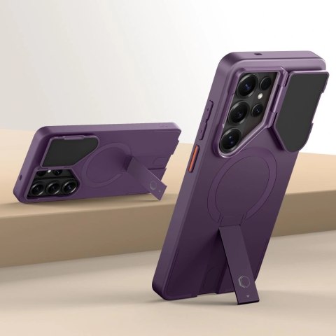 Etui Tech-Protect Kevlar Aura MagSafe na Samsung Galaxy S26 Ultra - fioletowe