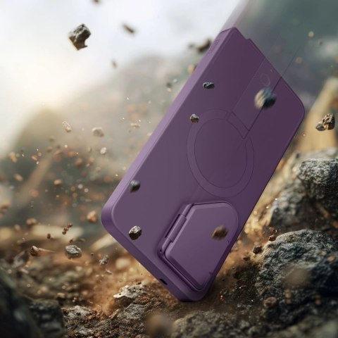 Etui Tech-Protect Kevlar Aura MagSafe na Samsung Galaxy S26 Ultra - fioletowe