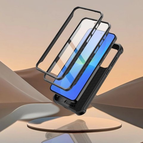 Etui Tech-Protect Kevlar Cam+ 2-Set na Samsung Galaxy A36 / A37 5G - czarne