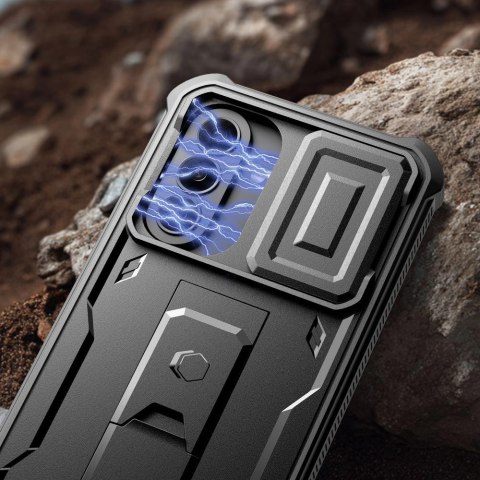 Etui Tech-Protect Kevlar Cam+ 2-Set na Samsung Galaxy A36 / A37 5G - czarne