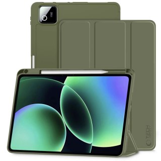Etui Tech-Protect SmartCase Pen na Xiaomi Pad 11.2" - oliwkowe