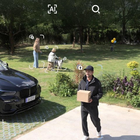 Kamera zewnętrzna Baseus Security X1 Pro Dual Camera 3K - biała