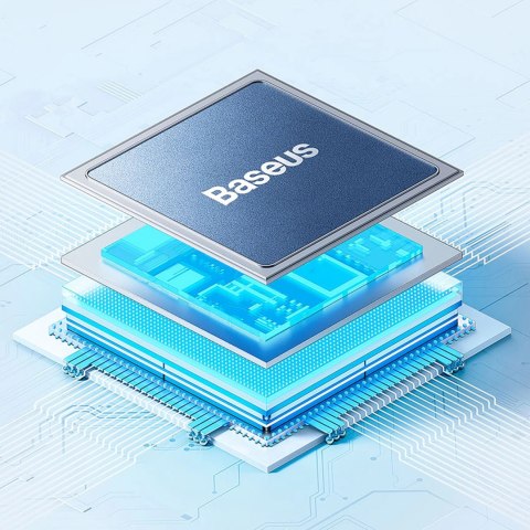 Powerbank Baseus Airpow Fast Charge 20W 30000mAh z kablem USB-C - USB-C 30cm - czarny