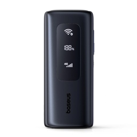 Powerbank Baseus EnerGeek GX11 MiFi 20000mAh 67W z funkcją Wi-Fi - czarny